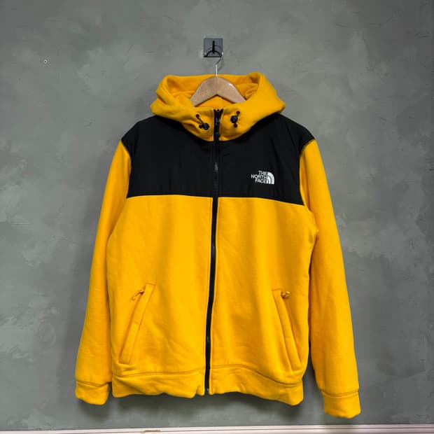 노스페이스 리버시블 코튼 플리스 바람막이 자켓