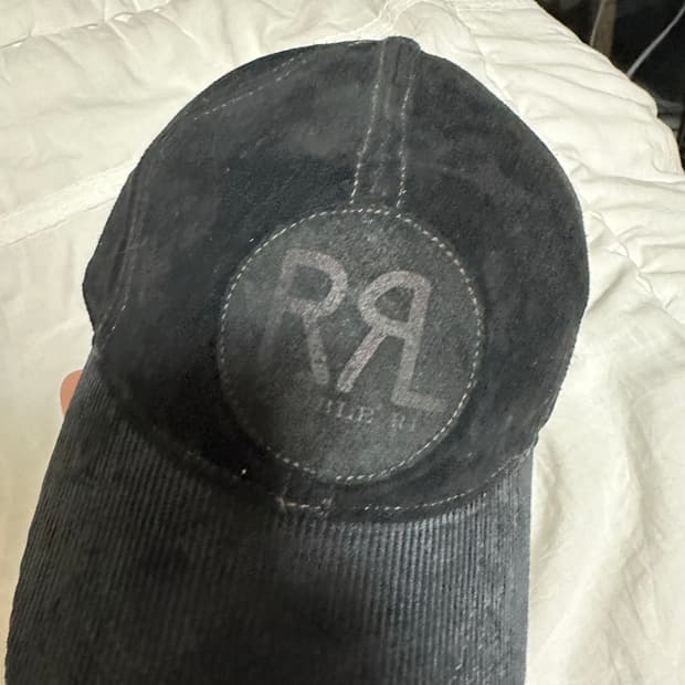 RRL 스웨이드 모자 새상품