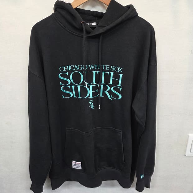 뉴에라 시카고 화이트삭스 자수로고 후드티 xl