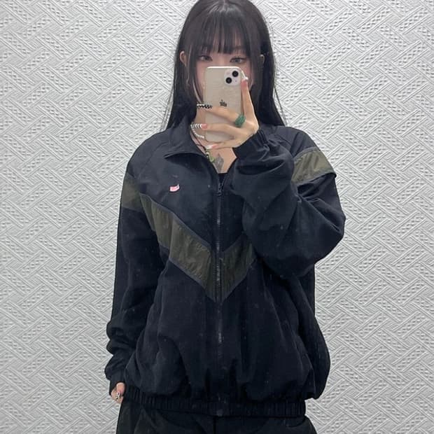 카네이테이 IPEU 사파리 헌팅 바람막이 자켓 L C10532