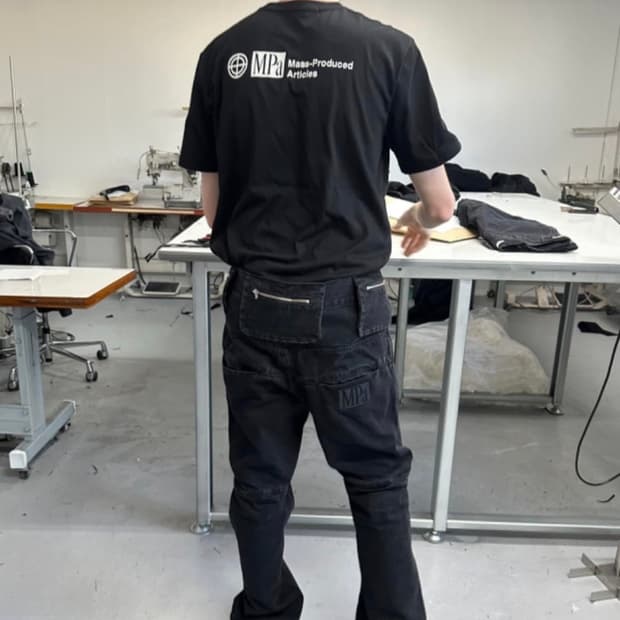 [s] 플라스틱프로덕트 MPa 백 팬츠 (블랙)