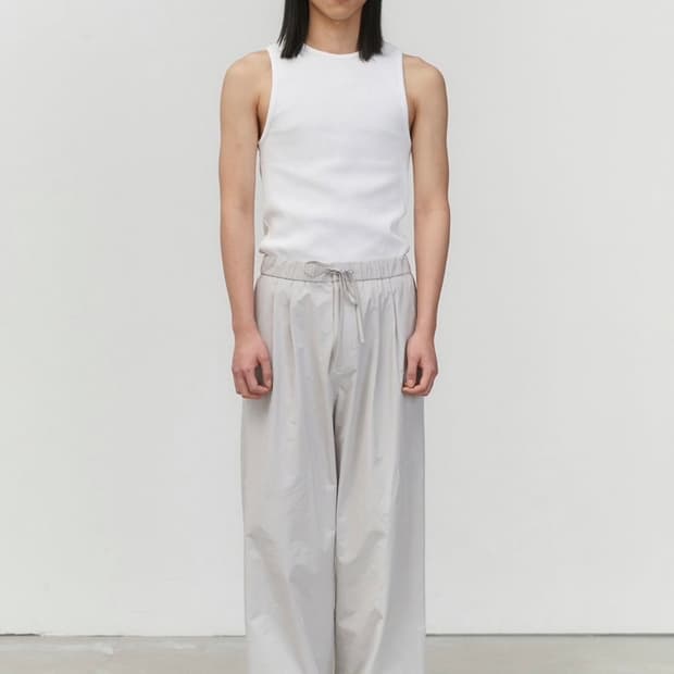 아모멘토 드로우스트링 나일론 팬츠 L