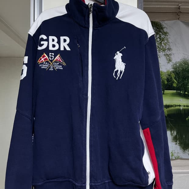 폴로 빅포니 영국 져지 트랙자켓 집업