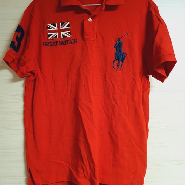 폴로 빅포니 영국 반팔 카라티 