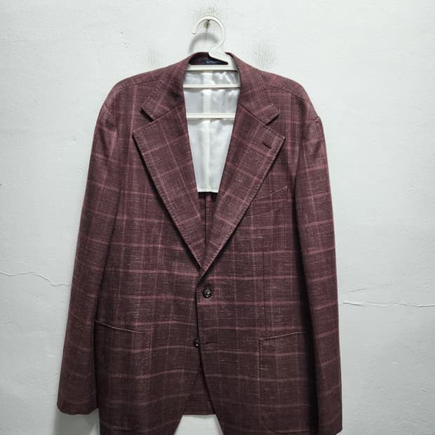 수트서플라이 실크,린넨,모직 혼용 블레이저