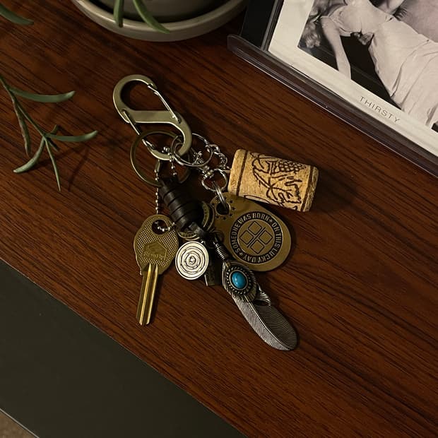 Indian Vintage keyring