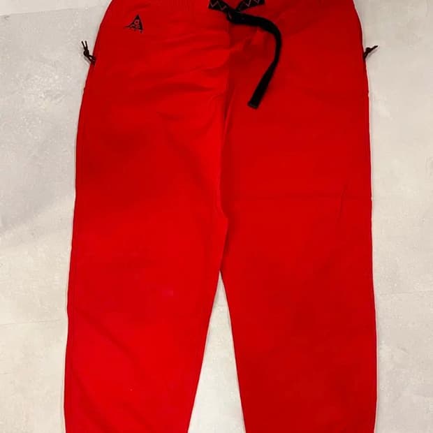 acg 나이키 트레킹 팬츠 XL 빨간색