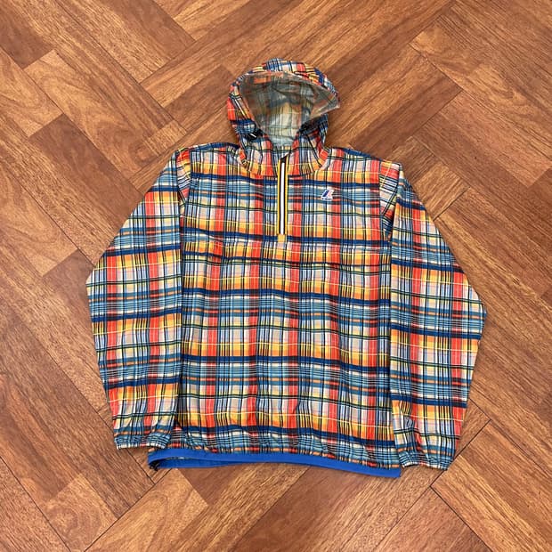 까웨 르브레 레옹 그래픽 방수 아노락