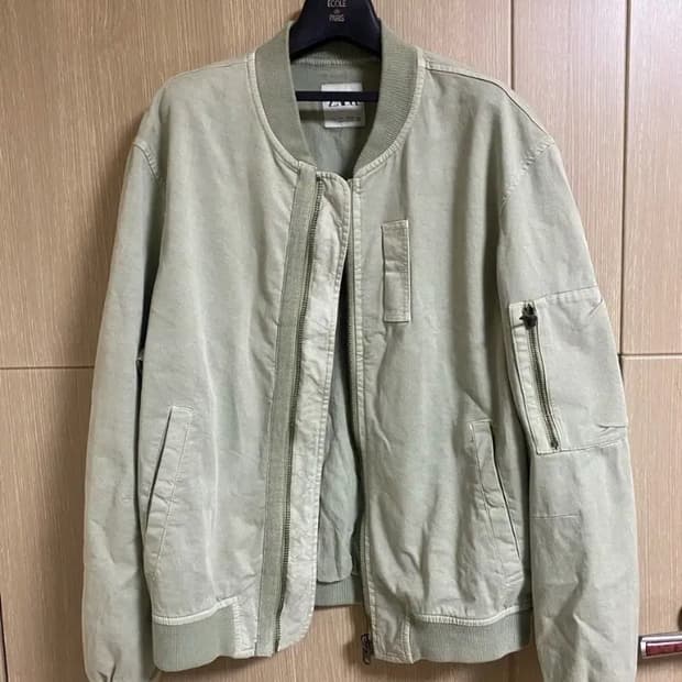 [ZARA] 자라 코튼 MA-1 봄버자켓 EUR L사이즈