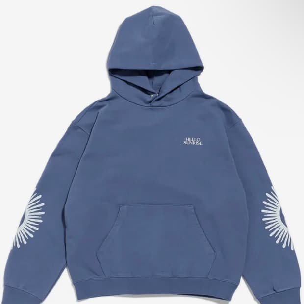 헬로우 선라이즈 오리지널 로고 후드티