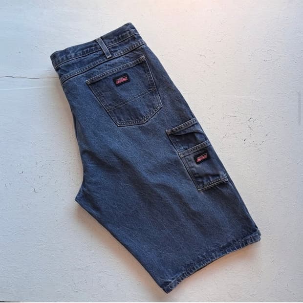 90's 디키즈 데님 버뮤다팬츠