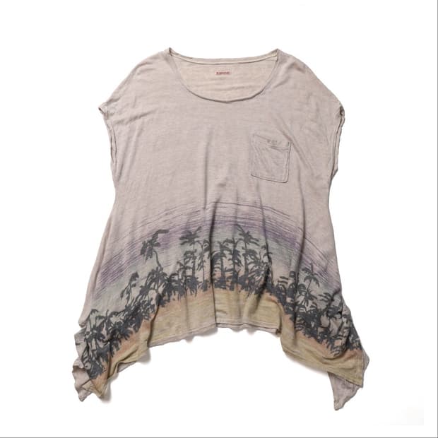 캐피탈 Kapital Printing Sleeveless