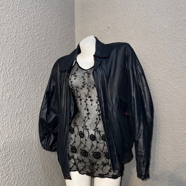 MEZZO FORTE 가죽자켓