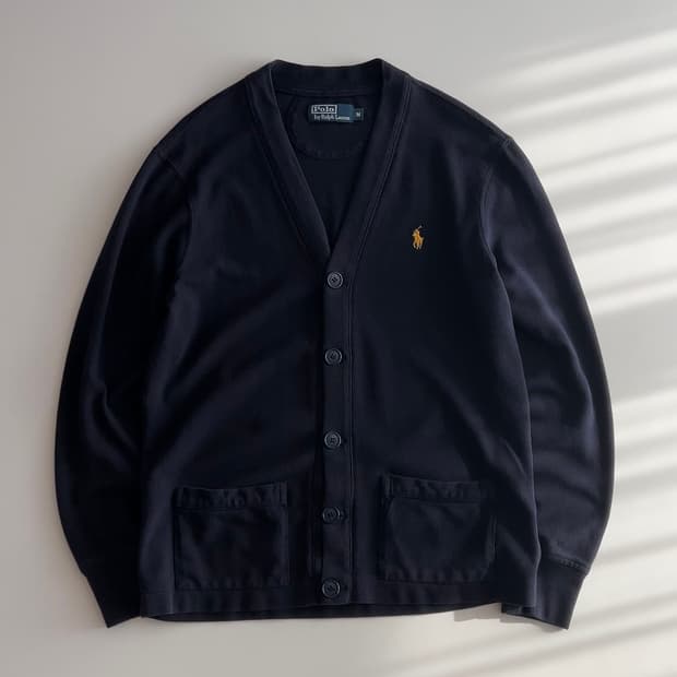폴로 랄프로렌 네이비 코튼 가디건 M