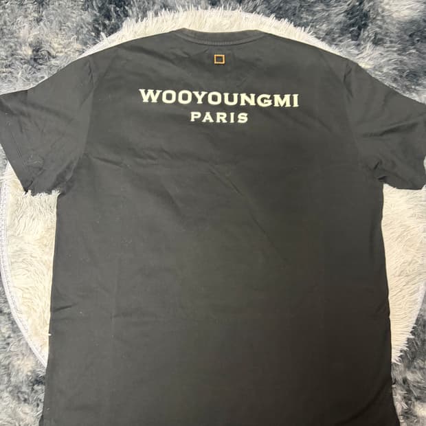 우영미 백로고 반팔