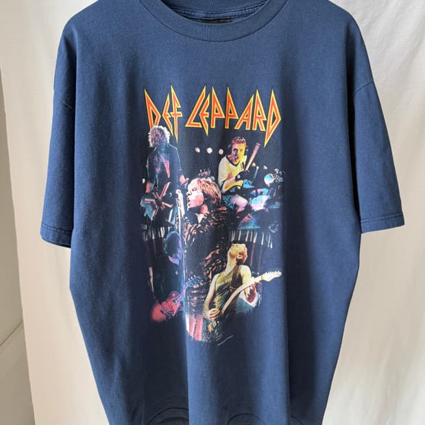 데프레파드 2000s 빈티지 투어 티셔츠