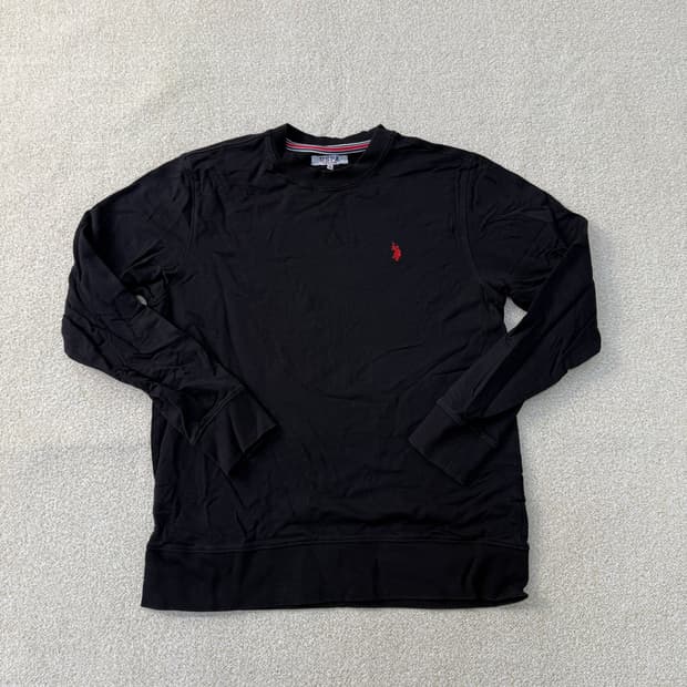 XL 유에스폴로 라운드넥 스웻셔츠 0121T1