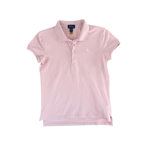 폴로 랄프로렌 베이비핑크 반팔 카라티