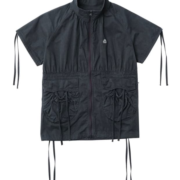 코이세이오 셔링 포켓 자켓 차콜 coyseio jacket