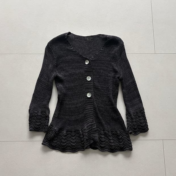 knit cardigan