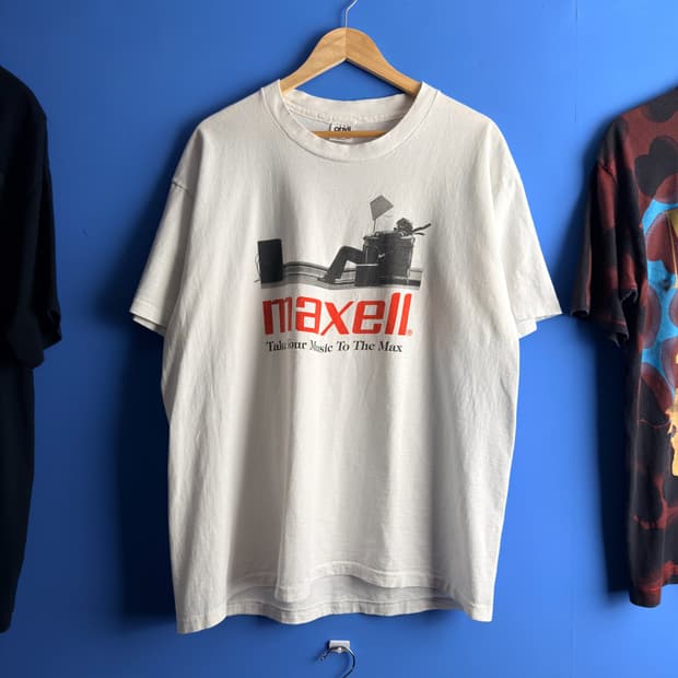(XL) 90s Maxell Promo tee