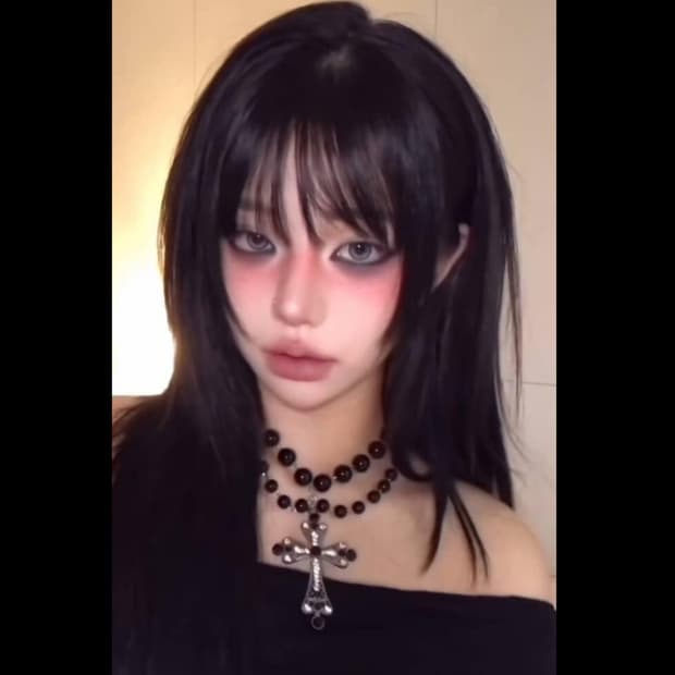 완전 나나가 되....🖤🐈‍⬛ ❤️‍🔥유행템❤️‍🔥 빈티지 목걸이