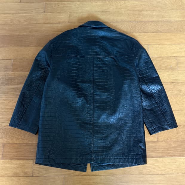 슈프림 크로커다일 레더 카코트 s