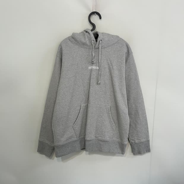 앤더슨벨 백로고 후드티 M