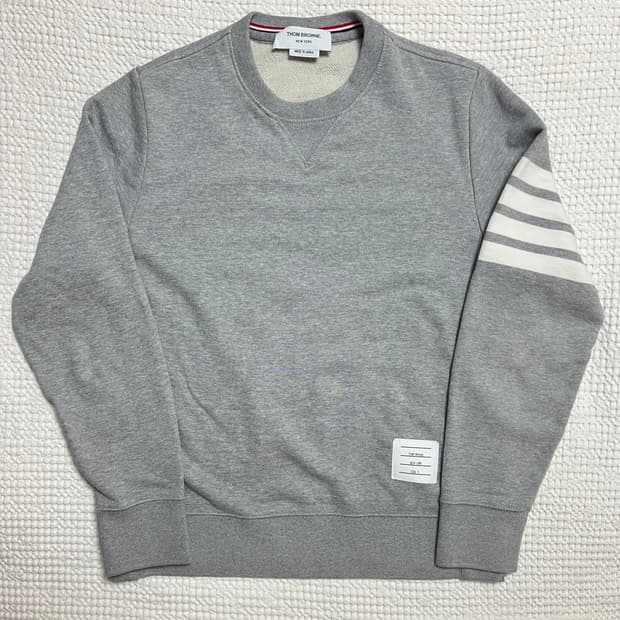 (정품) 톰브라운 4선 맨투맨 3사이즈