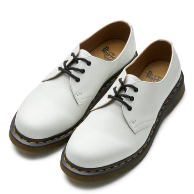 (새상품) 닥터마틴 230 1461 3홀 스무스 화이트 / 2622610