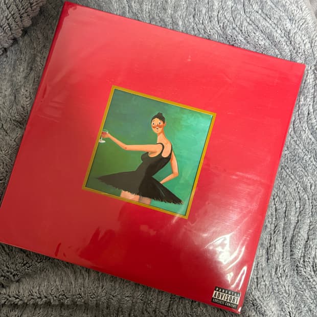 새상품) 칸예 웨스트 5집 mbdtf lp 바이닐 힙합 엘피 바이닐 