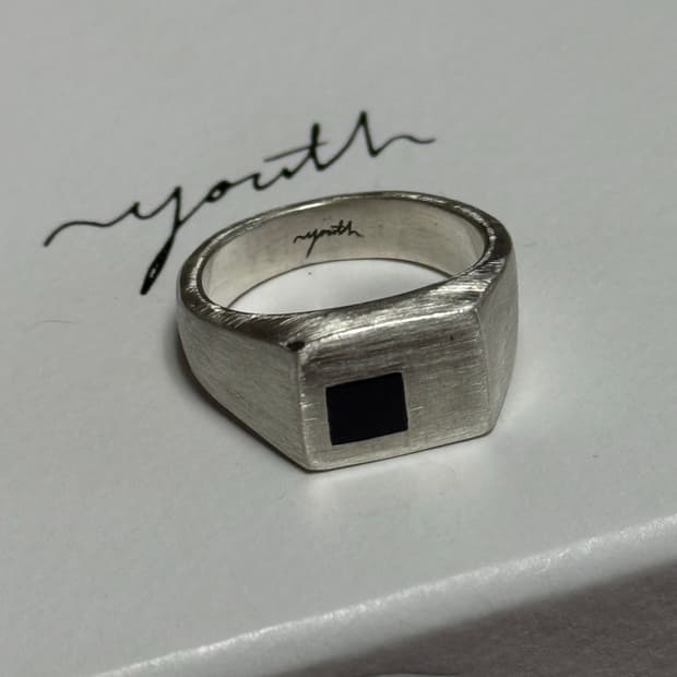 (16호) 유스 Gemstone 실버 반지 링