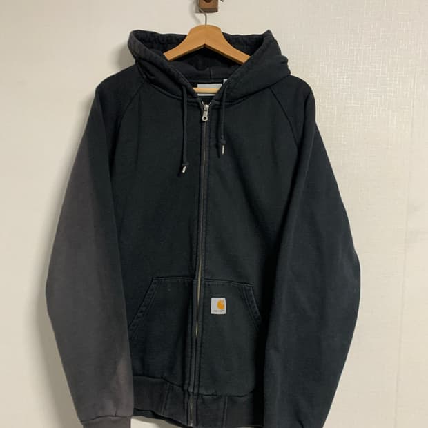 칼하트 썬페이드 빈티지 오버핏 기모 후드집업 XL