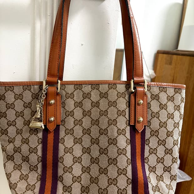 구찌 올드 정품 숄더 토트백 