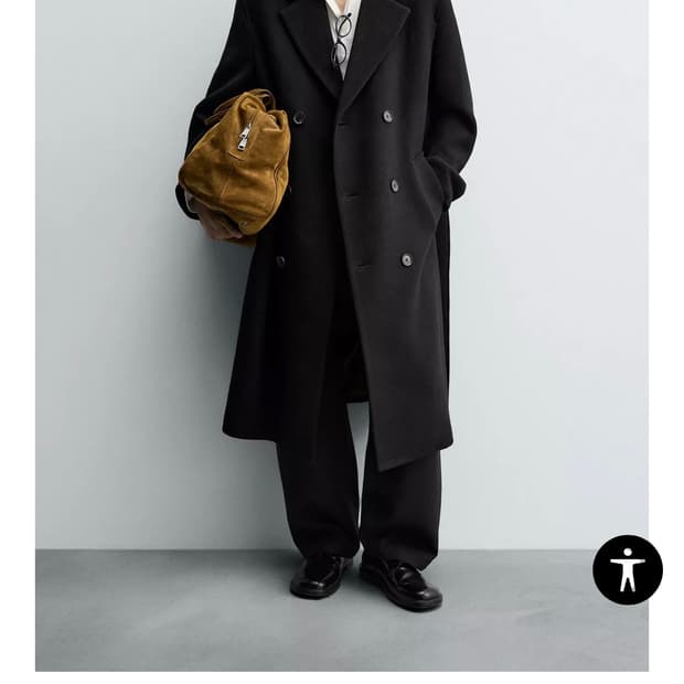 인사일런스 캐시미어 더블 롱코트 m새상품