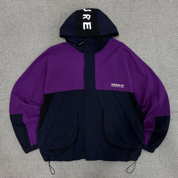 Adidas 후드 바람막이 점퍼