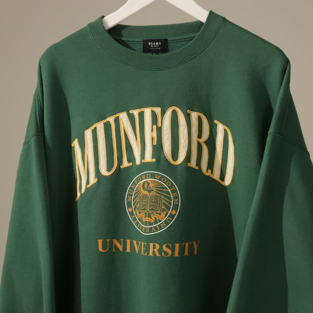 빔즈 하트 MUNFORD 로고 기모 스웻