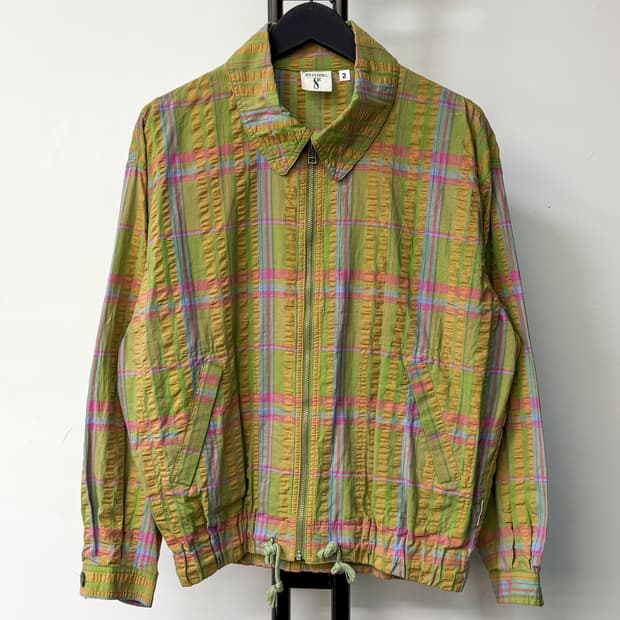 Huitieme 90s 시어서커 집 자켓