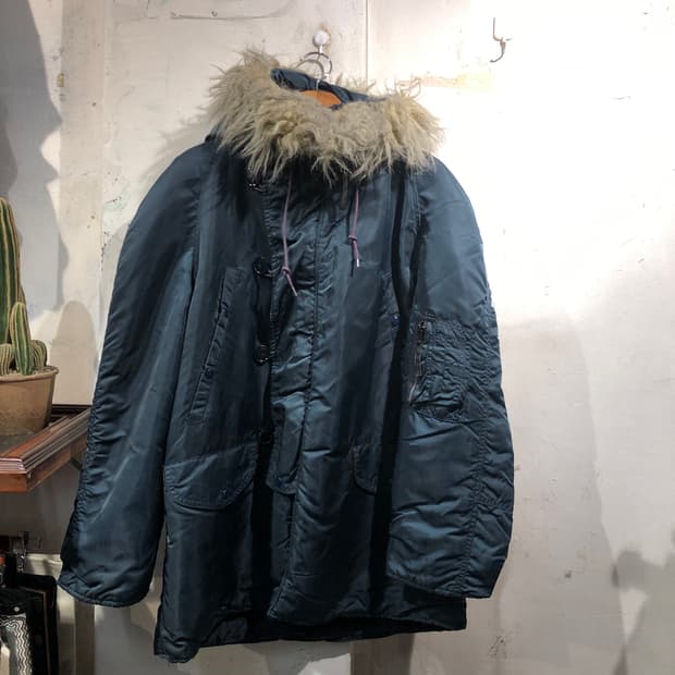 [8789]Alpha Industries Inc. navy jacket