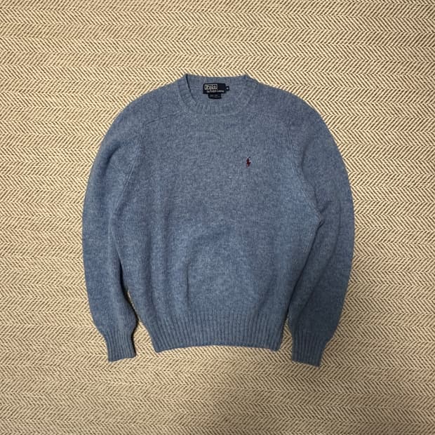 POLO RALPH LAUREN wool knit sweater