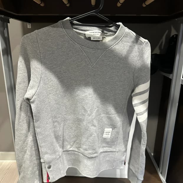 톰브라운 여성 그레이 맨투맨 00(xxs)