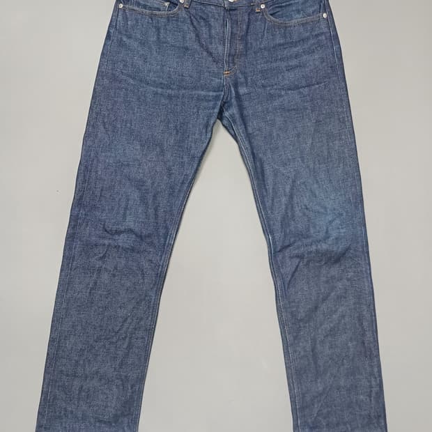 [33] APC 아페쎄  진청 생지 뉴스탠다드 진 청바지