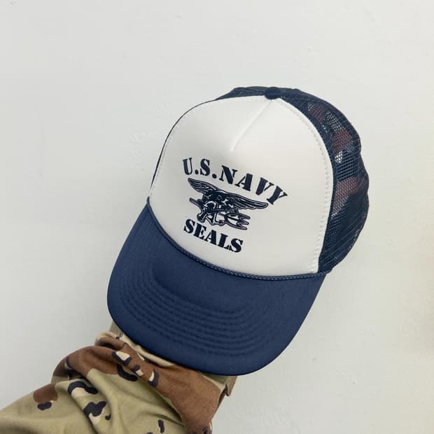U.S. Navy Seals Mesh Trucker Cap