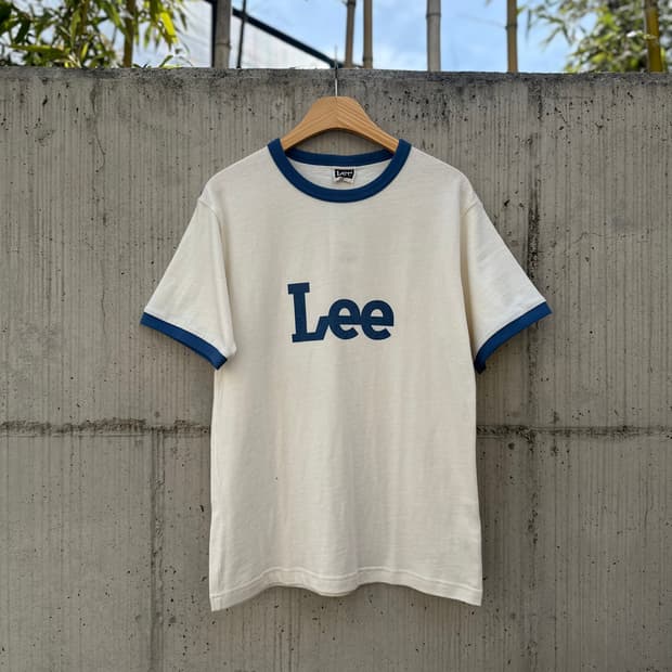 Lee 배색 링거 반팔티