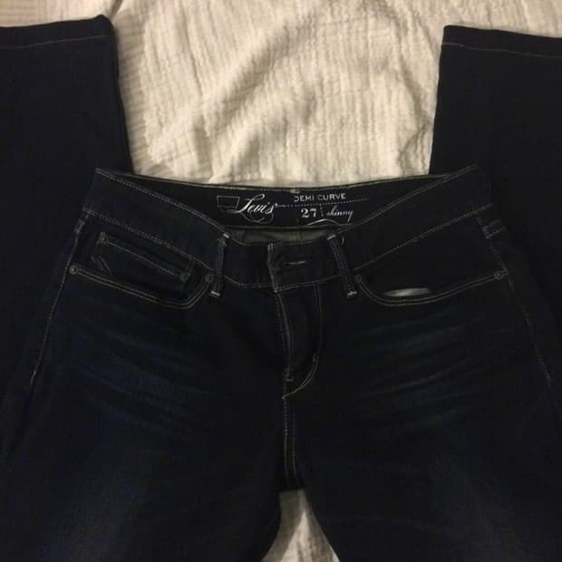 levi's demi curve skinny jeans