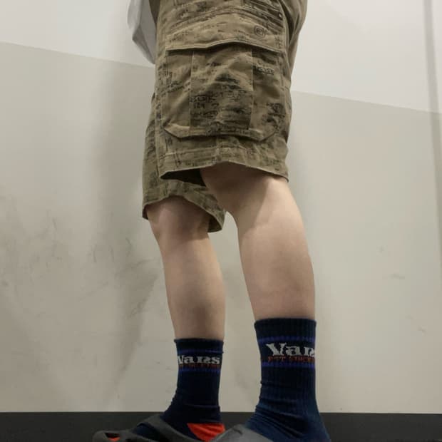 QUIKSILVER 퀵실버 올오버 프린팅 카고 반바지