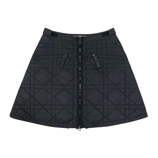 디올 까나쥬 퀼팅 패딩 스커트
