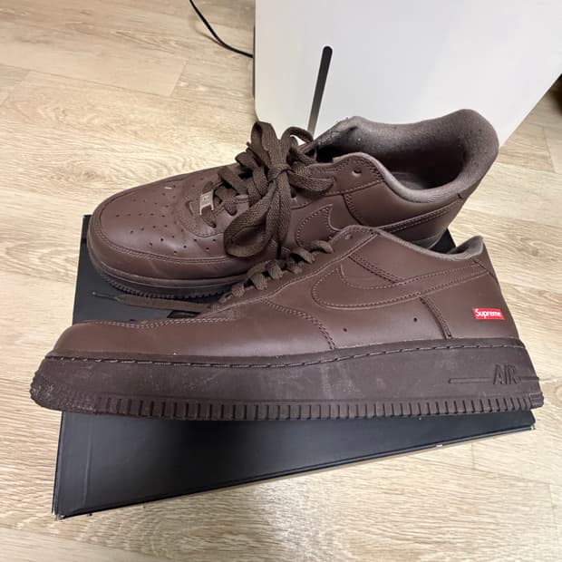 슈프림 브라운 포스 