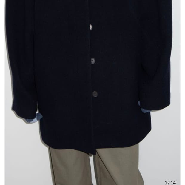 25FW TOGGLE MUFFLER COAT / NAVY