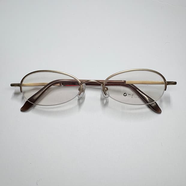 빈티지 긱시크 안경 (하프림 안경)